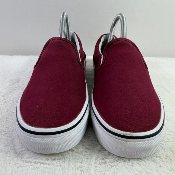 Vans SK8 Maroon Perforated Slip-On Shoes Men’s 6.5 / Women’s 8 - Picture 3 of 8